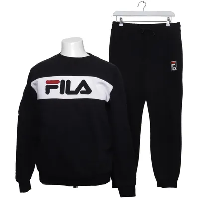 Tenue d'intérieur (Noir, Blanc, Rouge) de Fila Coton, Polyester