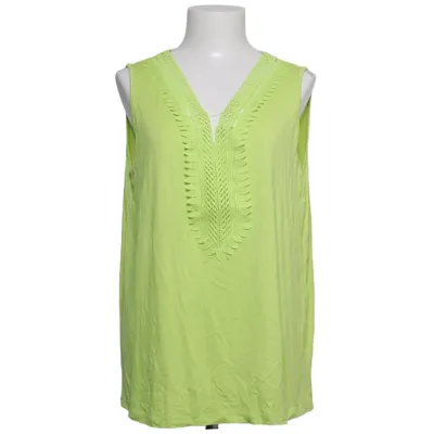 Tank Top (Green) from Mundo Mix Elastane, Viscose