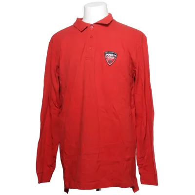 Rugby shirt (Red) from Ducati Cotton
