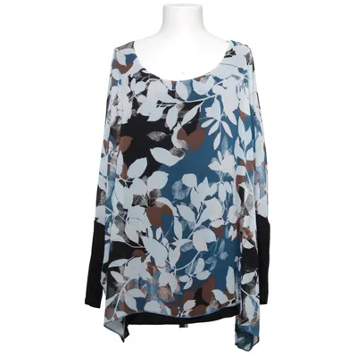 Blouse (Bleu, Noir, Marron, Blanc, Multicolore) de Lane Bryant Élasthane, Polyester, Viscose