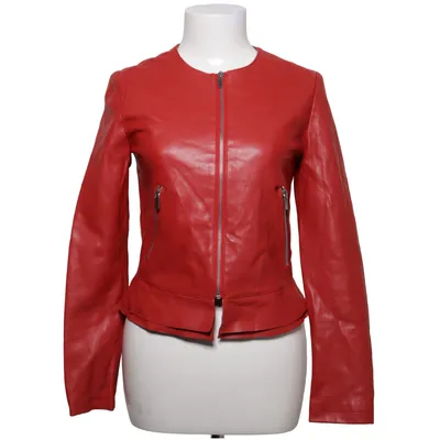 Veste (Rouge) de Zara Outerwear Polyester, Polyuréthane