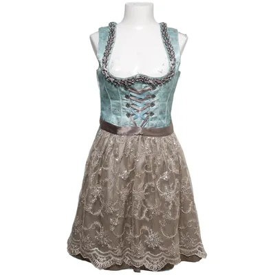 Dirndl (Green, Brown, Multicolored) from Country Line Cotton, Polyamide, Polyester