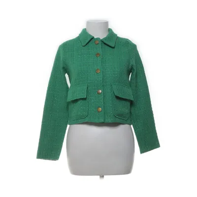 Överskjorta (Grön) från Trendyol Akryl, Bomull, Polyester, Viskos