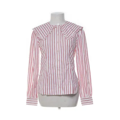 Shirt (Wit, Rood) van Ganni Organisch katoen