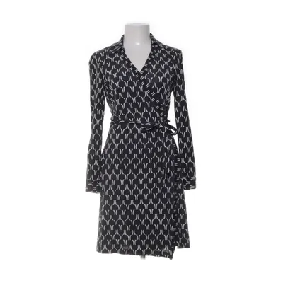 Wikkeljurk (Zwart, Wit) van Diane von Furstenberg Zijde