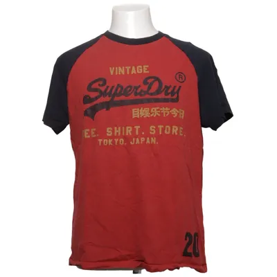 T-shirt (Red, Blue) from Superdry Athletics Cotton