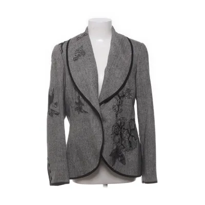 Blazer (Gray) from Renato Nucci Wool, Polyester, Acetate