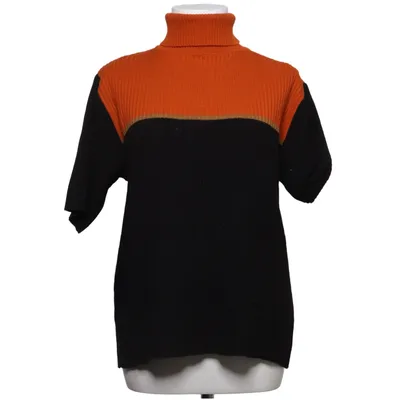 Turtleneck (Black, Orange) from Mario Cotelli Acrylic