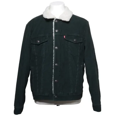 Foret Jeansjakke (Grøn) fra Levi's Premium Bomuld, Polyester