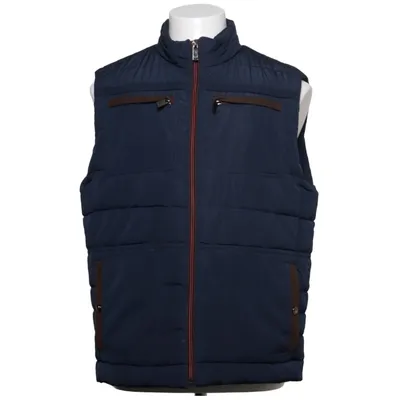 Outer vest (Blue) from Alvaro Moreno Cotton, Polyester