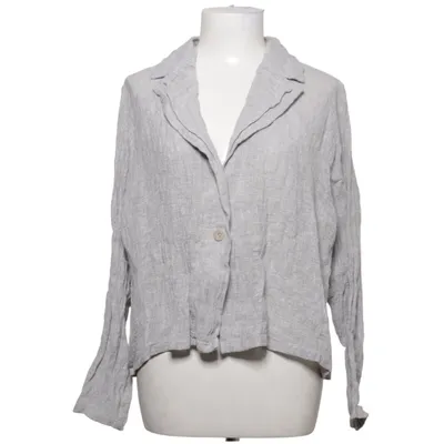 Blouse (Gray) from Krines Linen, Polyamide