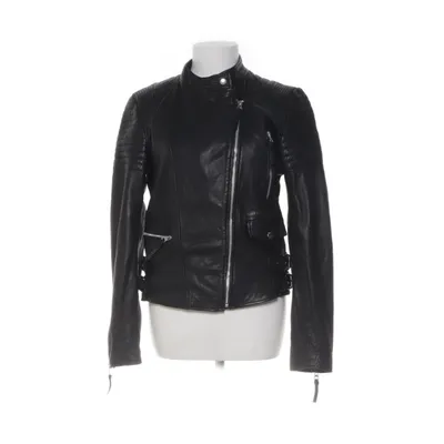 Bikerjacka (Svart) från Munderingskompagniet Bomull, Skinn, Polyester