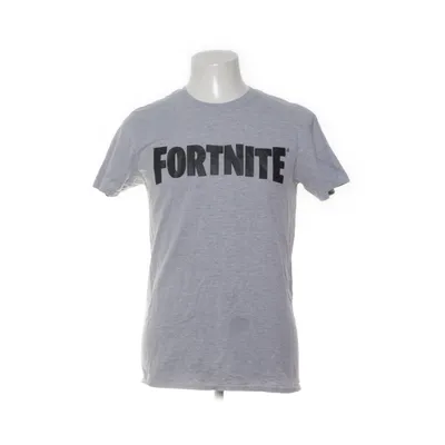 T-shirt (Grå, Svart) från Fortnite Bomull, Polyester