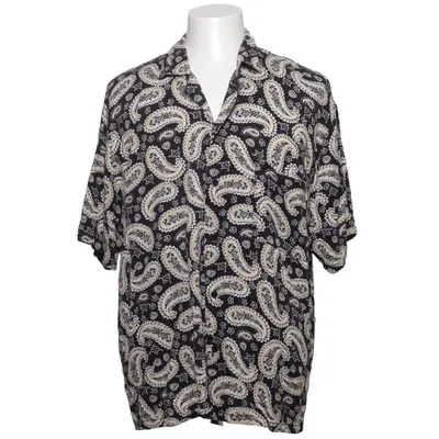 Chemise à manches courtes (Noir, Beige) de Titus Viscose
