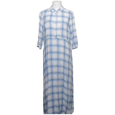 Blousejurk (Blauw, Wit) van Jacqueline de Yong Viscose