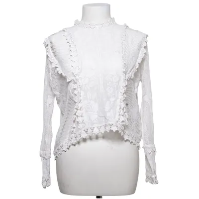 Blus (Vit) från Maje Bomull, Polyester
