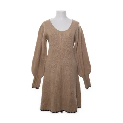 Klänning (Beige) från Pernilla Wahlgren Akryl, Elastan, Polyamid, Återvunnen polyester, Ull