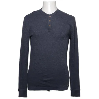 Henley shirt (Blue) from Denim Factory Cotton, Polyester