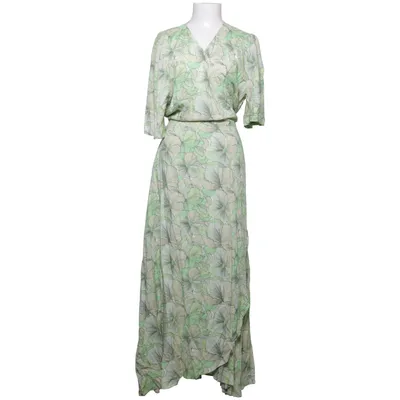 Wrap dress (Green, White) from Pure Female Viscose
