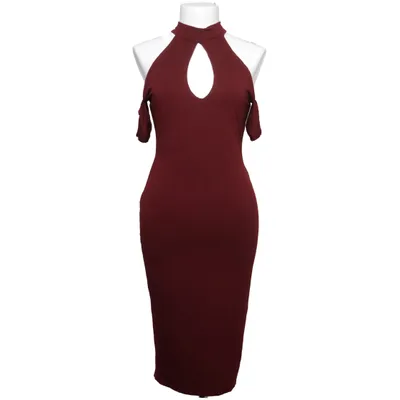 Klänning (Röd) från Missguided Elastan, Viskos