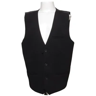 Suit vest (Black) from WE Elastane, Polyester