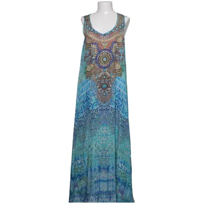 Maxikleid (Blau, Grün, Mehrfarbig) von Jsquad Seide