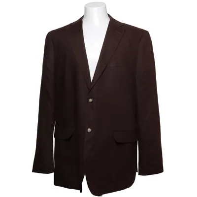 Blazer (Brown) from Batistini Linen, Polyester
