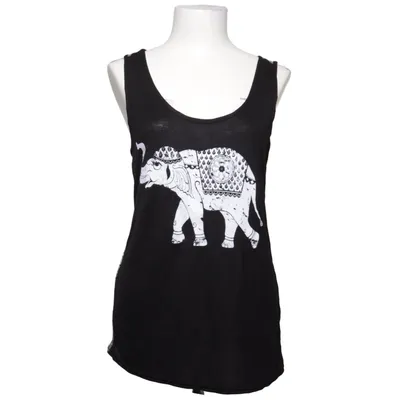Tank Top (Black, Gray) from Atmosphere Elastane, Polyester, Viscose
