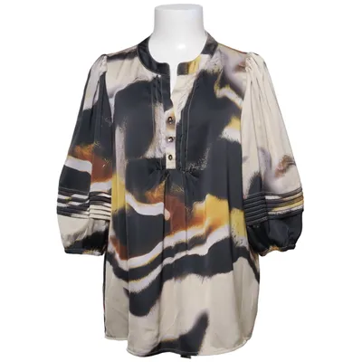 Blouse (Beige, Black, Brown, White) from Prepair