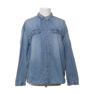 Denim blouse (Blauw) van Zara Trafaluc