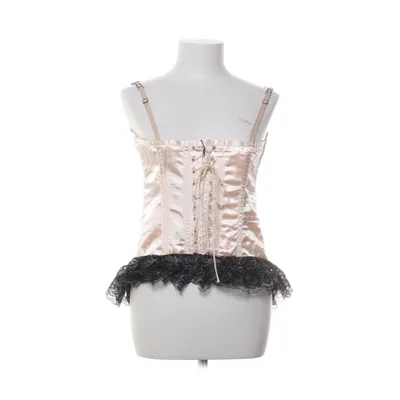 Korsett (Beige, Svart) från Leg Avenue Elastan, Polyamid