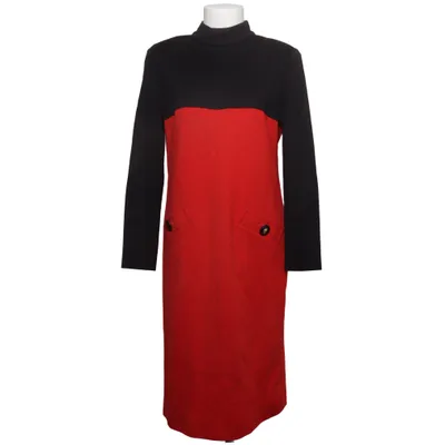 Jurk (Rood, Zwart) van Caroline Rohmer Acryl, Wol