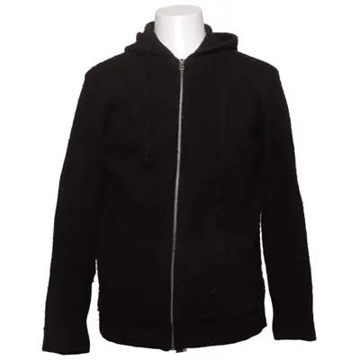 Sweat à capuche (Noir) de Gabba Coton, Élasthane, Polyamide, Laine