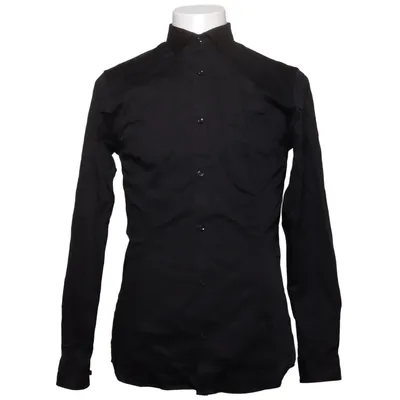 Shirt (Zwart) van Jones + Jones Katoen, Elastaan