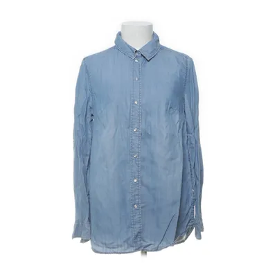Jeansskjorta (Blå) från Mama Lyocell