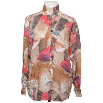 Blouse (Brown, Multicolored) from Today Viscose