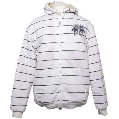 Sweat à capuche (Blanc, Noir) de VT Fashion Nylon, Polyester