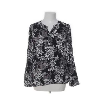 Blus (Svart, Flerfärgad) från Janina Polyester, Viskos
