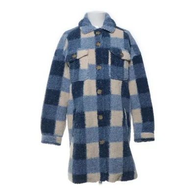 Jas (Blauw, Beige) van Gina Elastaan, Polyester, Viscose