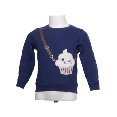 Sweatshirt (Blau) von Name It Bio-Baumwolle