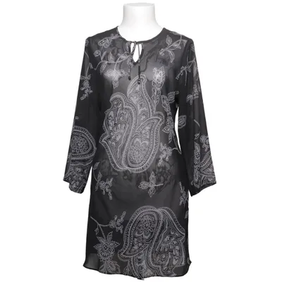 Beach dress (Black, White, Multicolored) from Damella Polyester