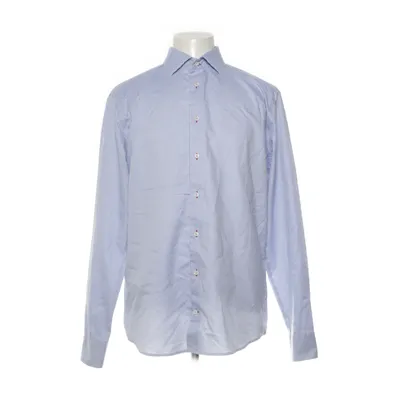 Shirt (Blauw) van Riley Katoen