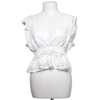 Crop top (Hvid) fra New Look Bomuld, Polyamid, Polyester