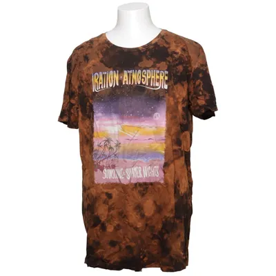 T-shirt (Marron, Noir, Multicolore) de Pacific Coton