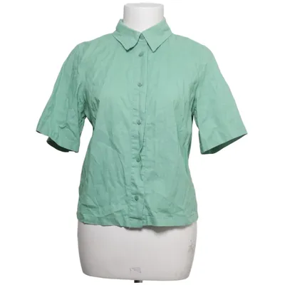 Chemise à manches courtes (Vert) de Carin Wester Coton, Lin