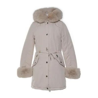 Vinterkappa (Beige) från Copperose Polyester