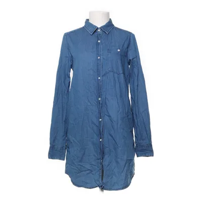 Skjortklänning (Blå) från Temple Bomull