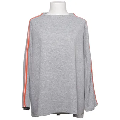 Sweater (Grå, Orange) fra Opus Elastan, Polyester, Viscose