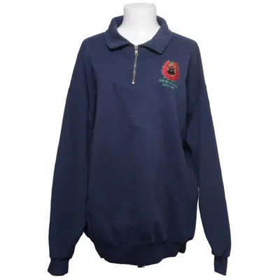 Collegetröja (Blå) från Jerzees Bomull, Polyester