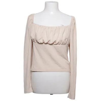 Top (Beige) fra Bubbleroom Elastan, Polyester, Viscose